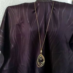 Gold Long Length Premier Designs Necklace